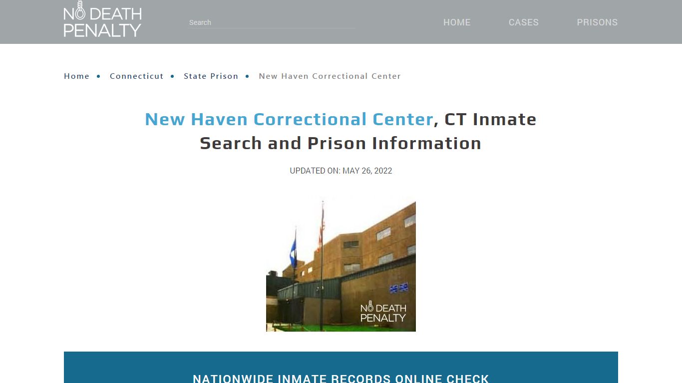 New Haven Correctional Center, CT Inmate Search ...