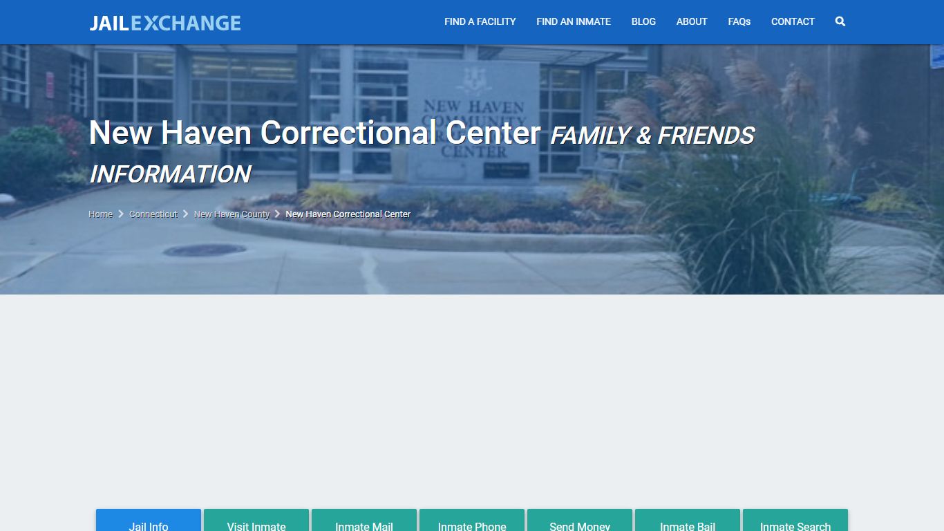 New Haven Correctional Center Visitation | Mail | Phone ...